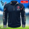 LSPP0111 - Custom Houston Texans Long Sleeve Pocket Polo Shirt-Sportsify