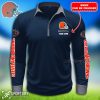 LSPP0106 - Custom Cleveland Browns Long Sleeve Pocket Polo Shirt-Sportsify