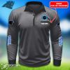 LSPP0104 - Custom Carolina Panthers Long Sleeve Pocket Polo Shirt-Sportsify