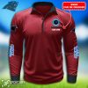 LSPP0104 - Custom Carolina Panthers Long Sleeve Pocket Polo Shirt-Sportsify