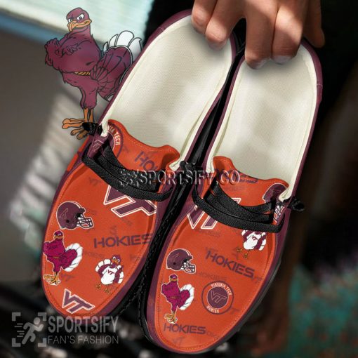 HDS02105 - Custom Virginia Tech Hokies Hey Dude Shoes-Sportsify