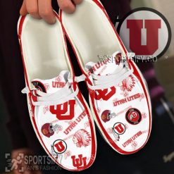 HDS02101 - Custom Utah Utes Hey Dude Shoes-Sportsify