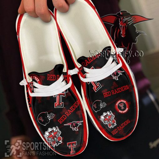 HDS02092 - Custom Texas Tech Red Raiders Hey Dude Shoes-Sportsify