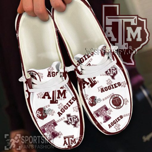 HDS02089 - Custom Texas A&m Aggies Hey Dude Shoes-Sportsify