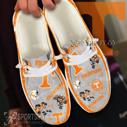 HDS02088 - Custom Tennessee Volunteers Hey Dude Shoes-Sportsify