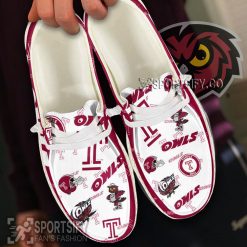 HDS02087 - Custom Temple Owls Hey Dude Shoes-Sportsify