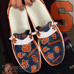 HDS02085 - Custom Syracuse Orange Hey Dude Shoes-Sportsify