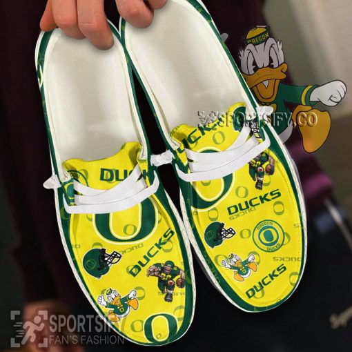 HDS02071 - Custom Oregon Ducks Hey Dude Shoes-Sportsify