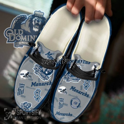 HDS02069 - Custom Old Dominion Monarchs Hey Dude Shoes-Sportsify