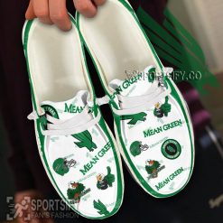 HDS02061 - Custom North Texas Mean Green Hey Dude Shoes-Sportsify