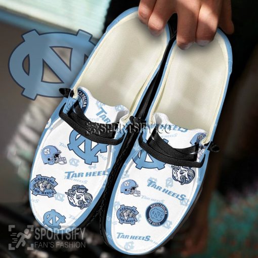 HDS02060 - Custom North Carolina Tar Heels Hey Dude Shoes-Sportsify