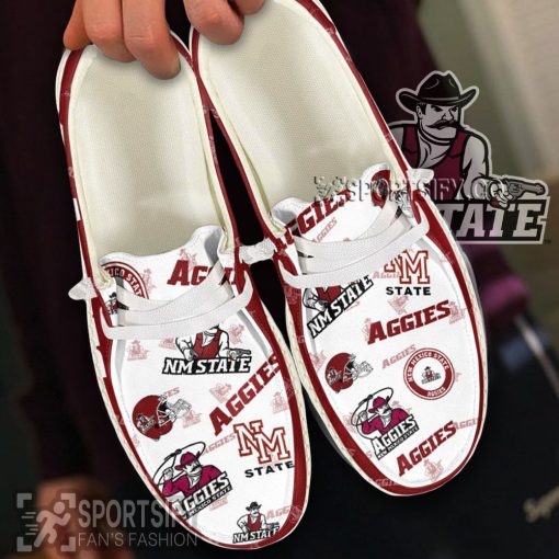 HDS02058 - Custom New Mexico State Aggies Hey Dude Shoes-Sportsify