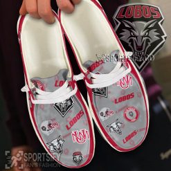 HDS02057 - Custom New Mexico Lobos Hey Dude Shoes-Sportsify