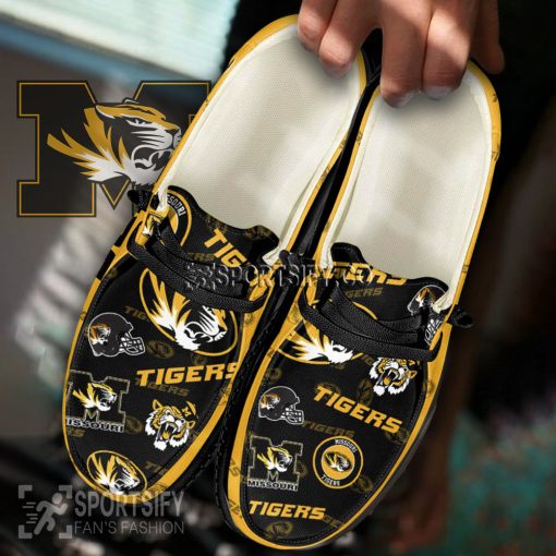 HDS02053 - Custom Missouri Tigers Hey Dude Shoes-Sportsify