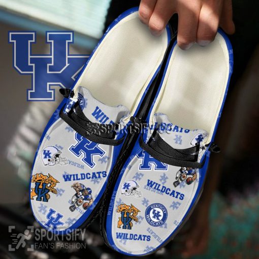 HDS02041 - Custom Kentucky Wildcats Hey Dude Shoes-Sportsify