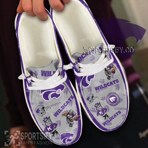 HDS02040 - Custom Kansas State Wildcats Hey Dude Shoes-Sportsify