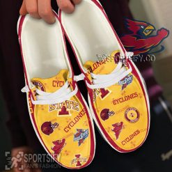 HDS02038 - Custom Iowa State Cyclones Hey Dude Shoes-Sportsify