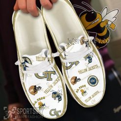 HDS02031 - Custom Georgia Tech Yellow Jackets Hey Dude Shoes-Sportsify