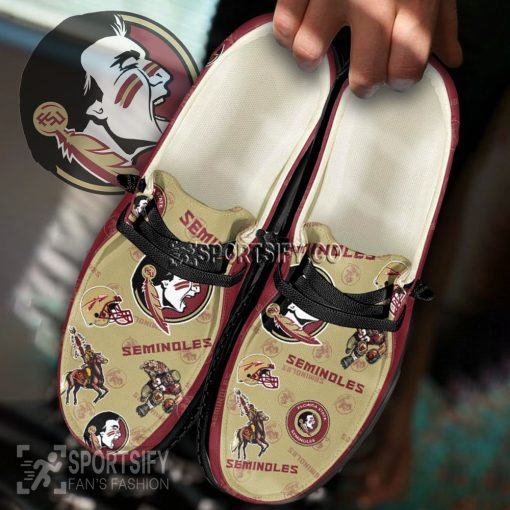 HDS02026 - Custom Florida State Seminoles Hey Dude Shoes-Sportsify