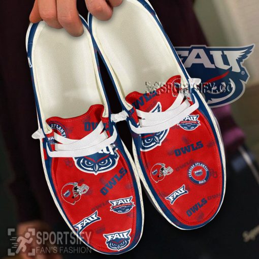 HDS02024 - Custom Florida Atlantic Owls Hey Dude Shoes-Sportsify