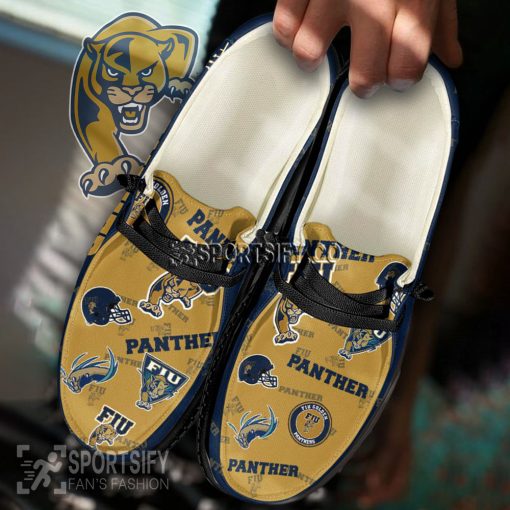 HDS02023 - Custom Fiu Golden Panthers Hey Dude Shoes-Sportsify