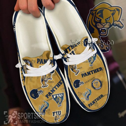 HDS02023 - Custom Fiu Golden Panthers Hey Dude Shoes-Sportsify