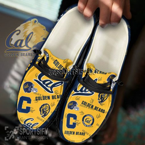 HDS02013 - Custom California Golden Bears Hey Dude Shoes-Sportsify