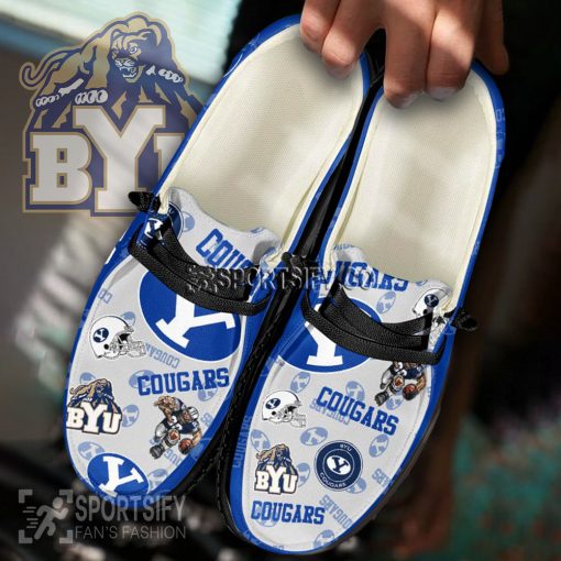 HDS02012 - Custom Byu Cougars Hey Dude Shoes-Sportsify