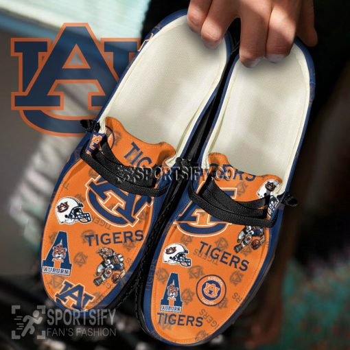 HDS02007 - Custom Auburn Tigers Hey Dude Shoes-Sportsify