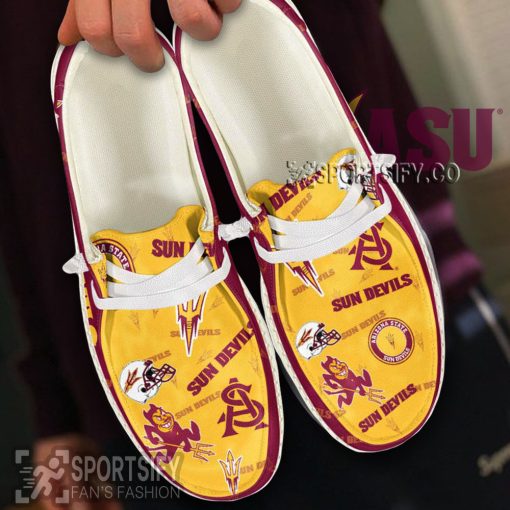 HDS02004 - Custom Arizona State Sun Devils Hey Dude Shoes-Sportsify