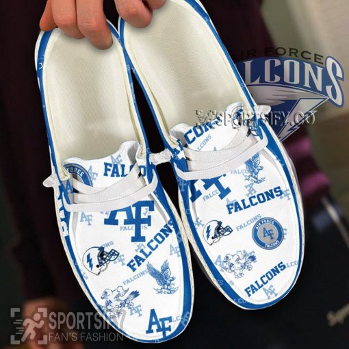 HDS02001 - Custom Air Force Falcons Hey Dude Shoes-Sportsify