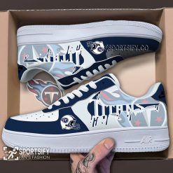 AFS0229 - Tennessee Titans Air Force 1 Low Top Shoes-Sportsify