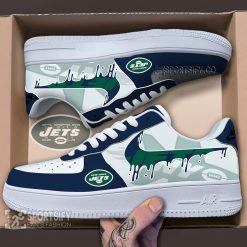 AFS0222 - New York Jets Air Force 1 Low Top Shoes-Sportsify