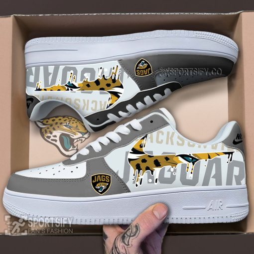 AFS0213 - Jacksonville Jaguars Air Force 1 Low Top Shoes-Sportsify