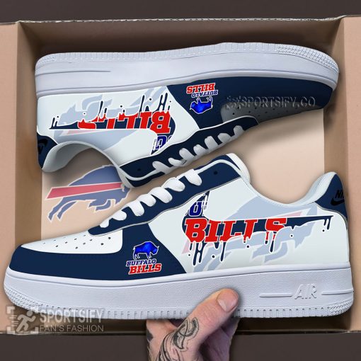 AFS0203 - Buffalo Bills Air Force 1 Low Top Shoes-Sportsify