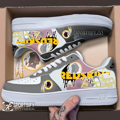 AFS0230 - Washington Redskins Air Force 1 Low Top Shoes-Sportsify