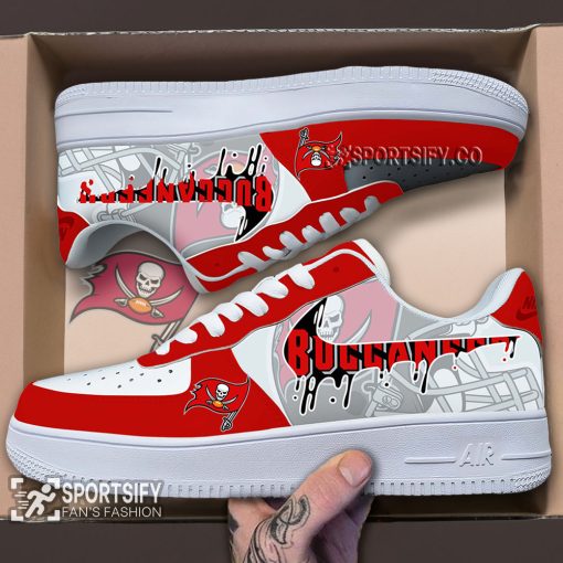 AFS0228 - Tampa Bay Buccaneers Air Force 1 Low Top Shoes-Sportsify