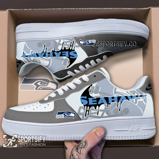 AFS0226 - Seattle Seahawks Air Force 1 Low Top Shoes-Sportsify