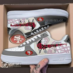 AFS0225 - San Francisco 49ers Air Force 1 Low Top Shoes-Sportsify