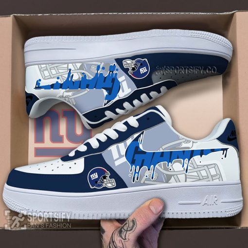 AFS0221 - New York Giants Air Force 1 Low Top Shoes-Sportsify