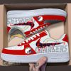 AFS0215 - Los Angeles Chargers Air Force 1 Low Top Shoes-Sportsify