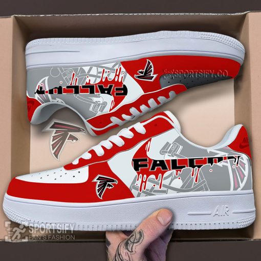 AFS0202 - Atlanta Falcons Air Force 1 Low Top Shoes-Sportsify