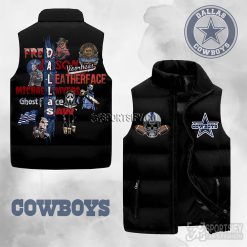 SLJ03102 - Dallas Cowboys Sleeveless Jacket-Sportsify