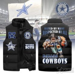 SLJ03095 - Dallas Cowboys Sleeveless Jacket-Sportsify