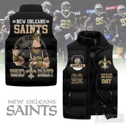 SLJ03088 - New Orleans Saints Sleeveless Jacket-Sportsify