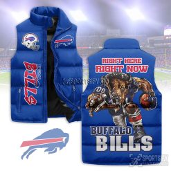 SLJ03082 - Buffalo Bills Sleeveless Jacket-Sportsify