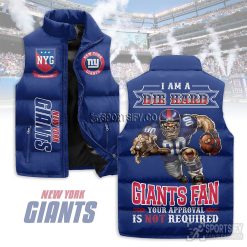 SLJ03080 - New York Giants Sleeveless Jacket-Sportsify