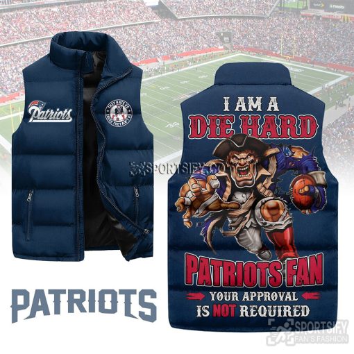 SLJ03079 - New England Patriots Sleeveless Jacket-Sportsify