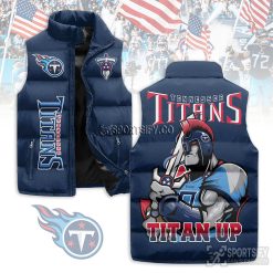 SLJ03076 - Tennessee Titans Sleeveless Jacket-Sportsify