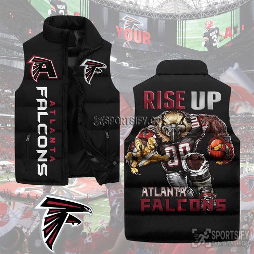 SLJ03072 - Atlanta Falcons Sleeveless Jacket-Sportsify